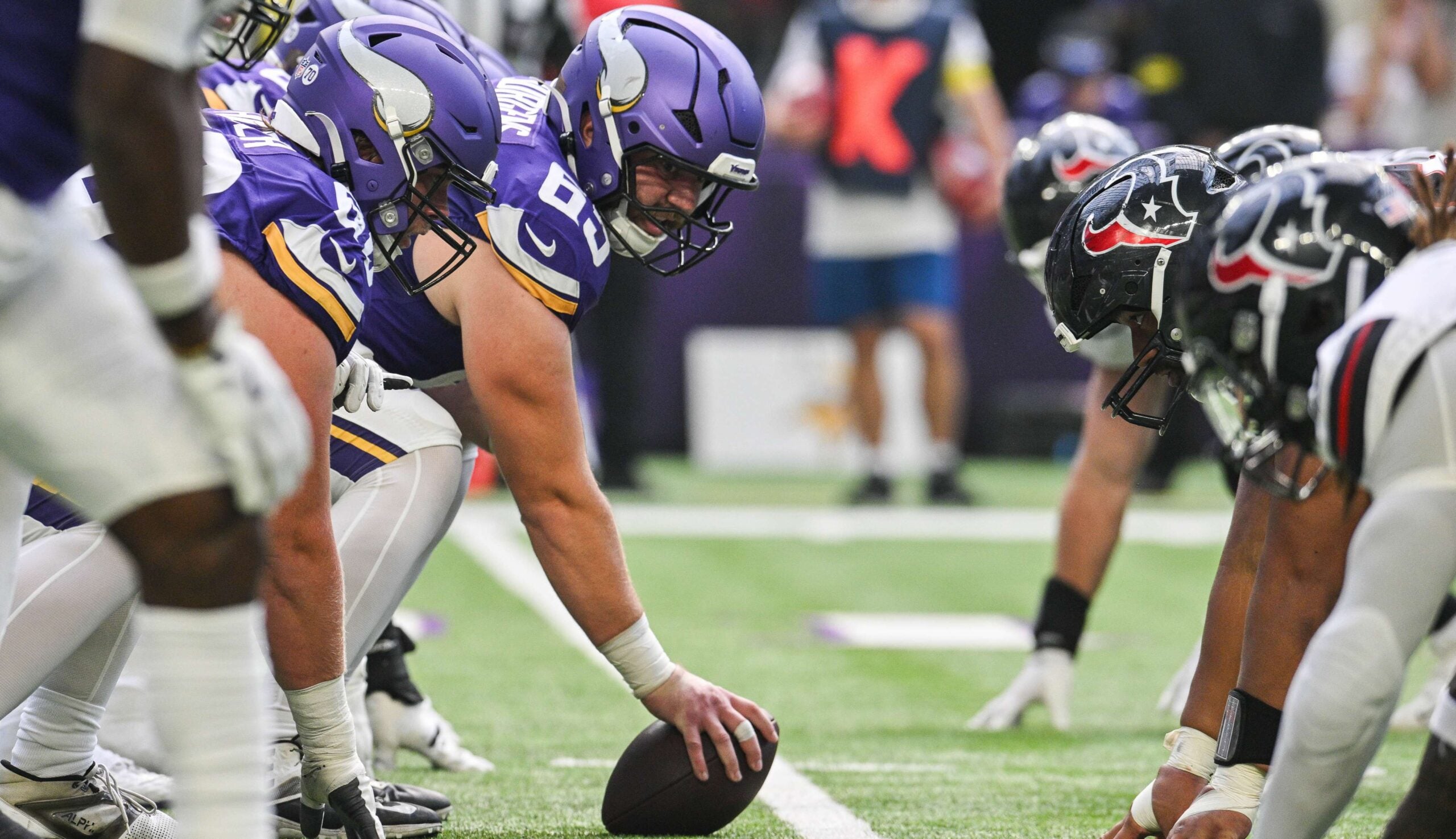 Did the Vikings Demote 1 Offensive Lineman? — Woodbury Sports news